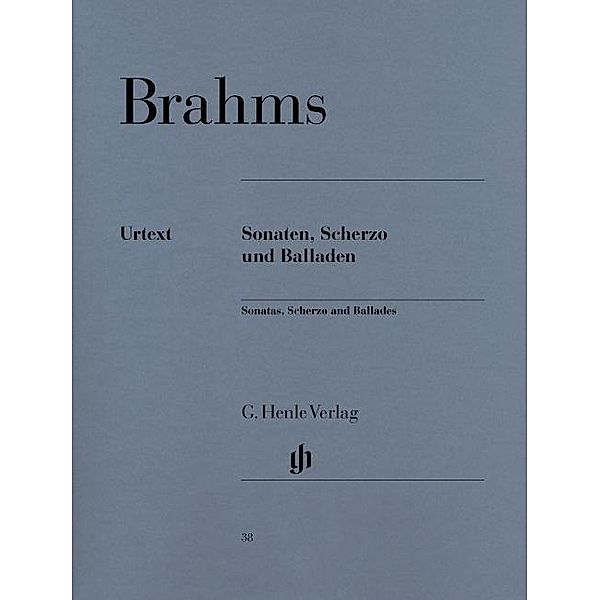 Sonaten, Scherzo und Balladen, Klavier, Johannes - Sonaten, Scherzo und Balladen Brahms, Scherzo und Balladen Johannes Brahms - Sonaten