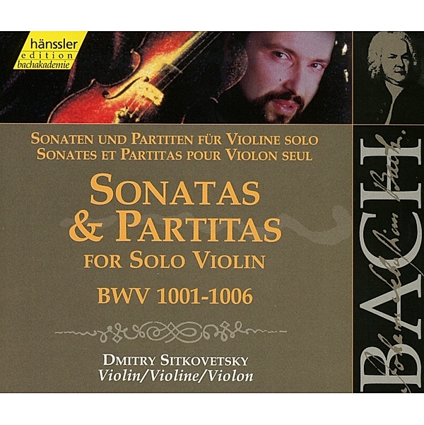 Sonaten U.Partiten F.Violine, D. Sitkovetsky