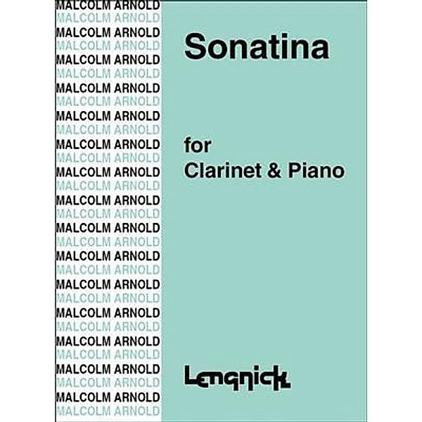 Sonatina for Clarinet and Piano Opus 29, Malcolm Arnold