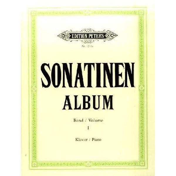 Sonatinen-Album, für Klavier.Bd.1