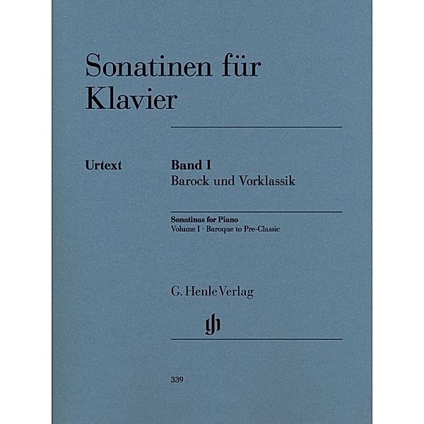 Sonatinen für Klavier - Band I, Barock und Vorklassik