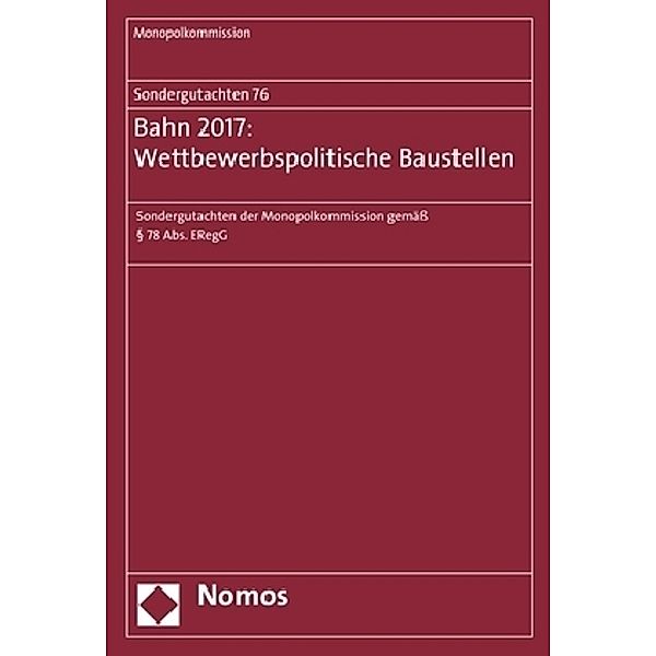 Sondergutachten 75: Stand und Perspektiven des Wettbewerbs im deutschen Krankenversicherungssystem