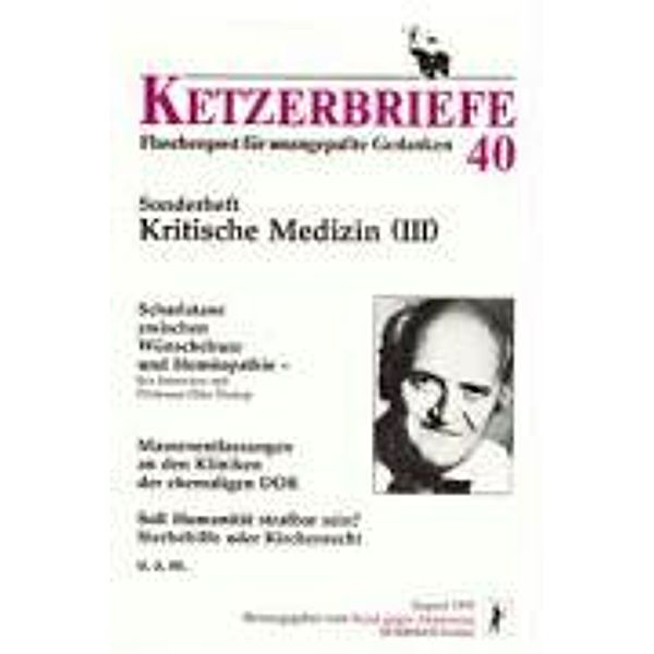 Sonderheft Kritische Medizin 3