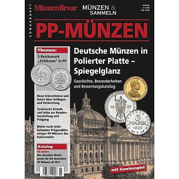 Sonderheft: Münzen in Polierter Platte - Spiegelglanz