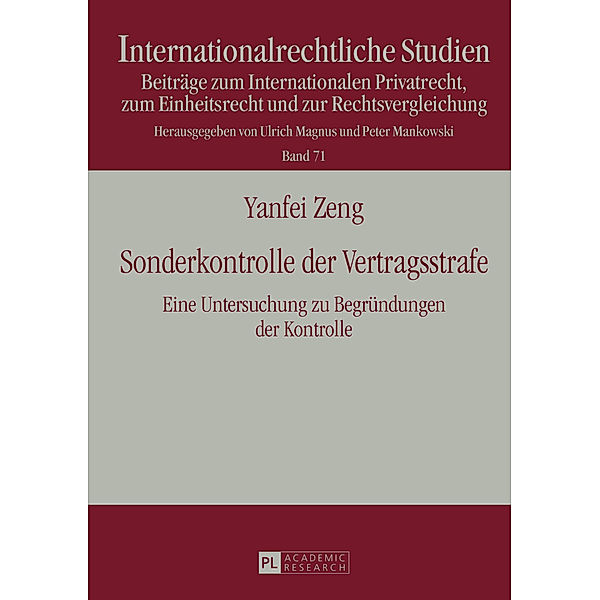 Sonderkontrolle der Vertragsstrafe, Yanfei Zeng