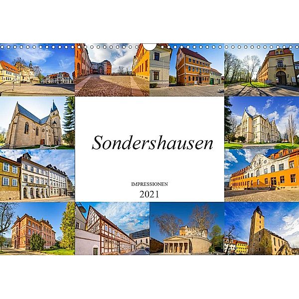 Sondershausen Impressionen (Wandkalender 2021 DIN A3 quer), Dirk Meutzner