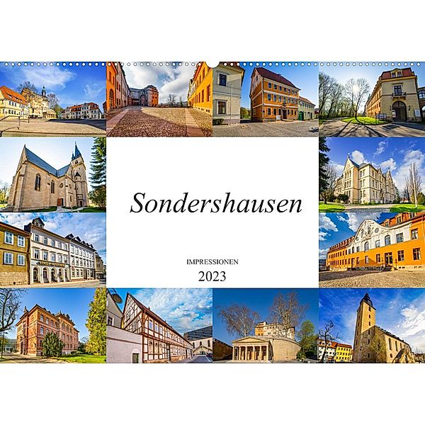 Sondershausen Impressionen (Wandkalender 2023 DIN A2 quer), Dirk Meutzner