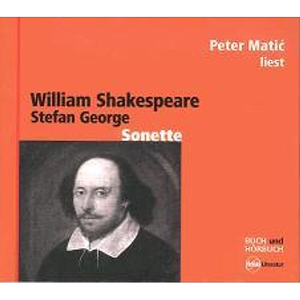 Sonette, 2 Audio-CDs, William Shakespeare