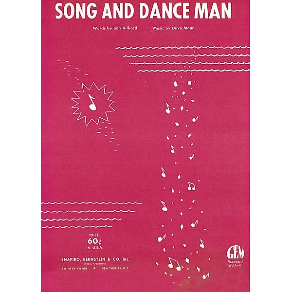 Song And Dance Man, Dave Mann, Bob Hilliard