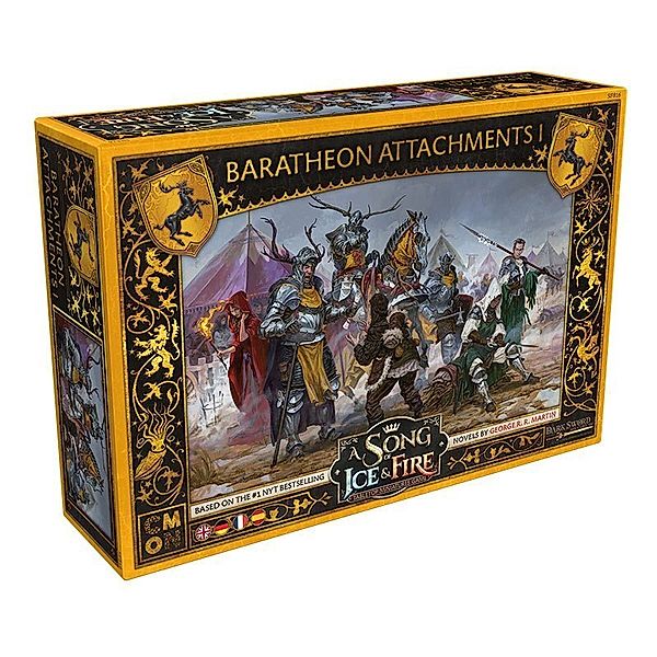 Asmodee, Cool Mini or Not Song of Ice & Fire - Baratheon Attachments #1 (Spiel), Eric M. Lang, Michael Shinall