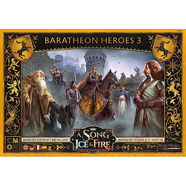Asmodee, Cool Mini or Not Song of Ice & Fire - Baratheon Heroes 3 (Helden von Haus Baratheon III), Eric M. Lang, Michael Shinall