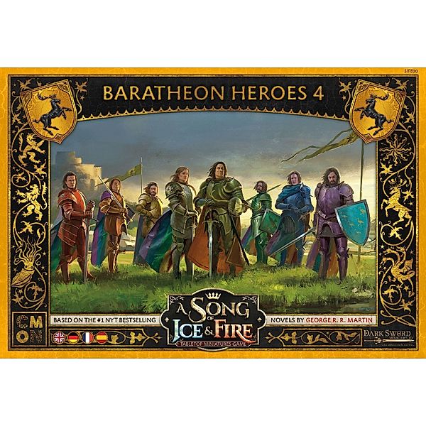 Asmodee, Cool Mini or Not Song of Ice & Fire - Baratheon Heroes 4 (Helden von Haus Baratheon IV), Eric M. Lang, Michael Shinall