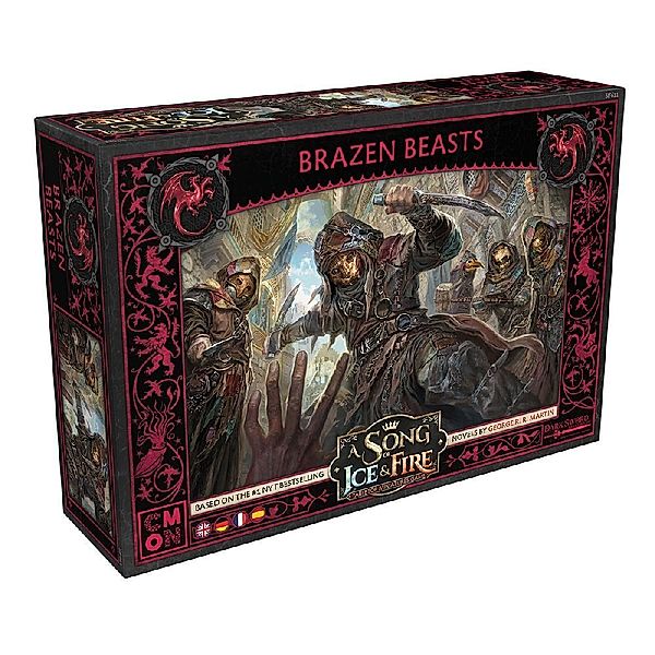 Asmodee, Cool Mini or Not Song of Ice & Fire - Brazen Beasts (Messingtiere), Eric M. Lang, Michael Shinall