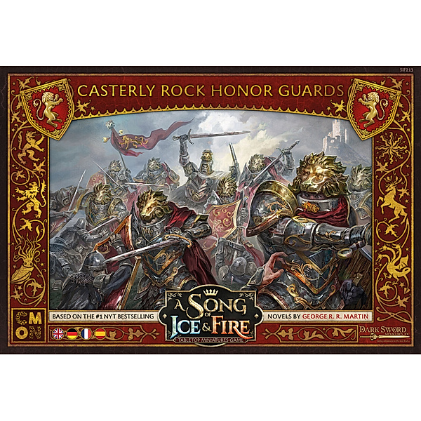 Asmodee, Cool Mini or Not Song of Ice & Fire - Casterly Rock Honor Guards, Eric M. Lang, Michael Shinall