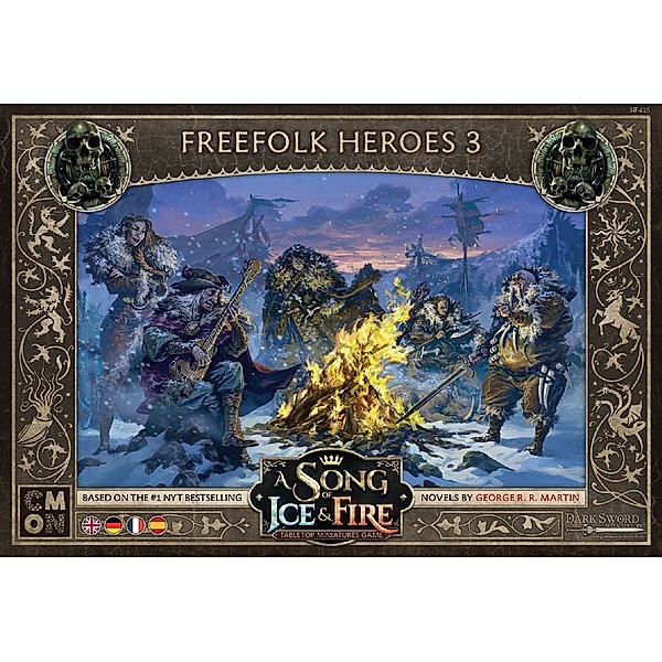 Asmodee, Cool Mini or Not Song of Ice & Fire - Free Folk Heroes 3 (Helden des Freien Volks III), Michael Shinall, Eric M. Lang
