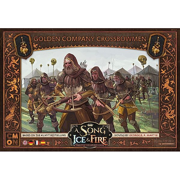 Asmodee, Cool Mini or Not Song of Ice & Fire - Golden Company Crossbowmen (Armbrustschützen der Goldenen Kompanie), Michael Shinall, Eric M. Lang