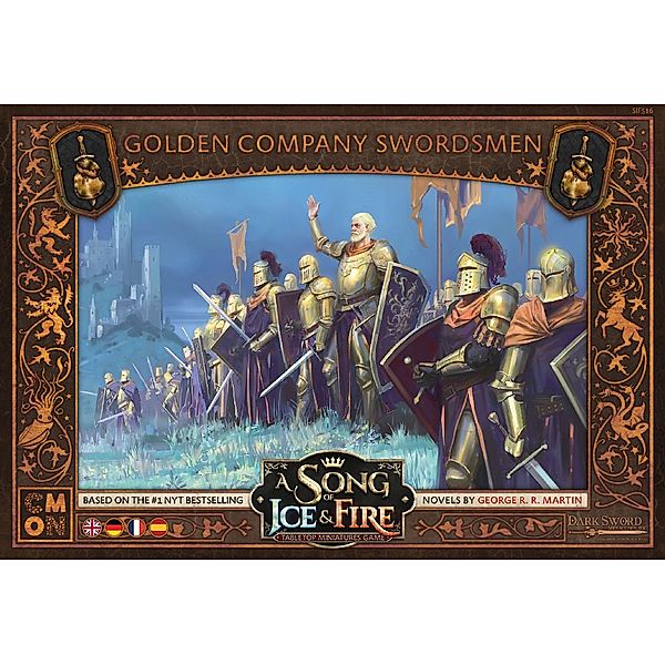 Asmodee, Cool Mini or Not Song of Ice & Fire - Golden Company Swordsmen (Schwertkämpfer der Goldenen Kompanie), Michael Shinall, Eric M. Lang