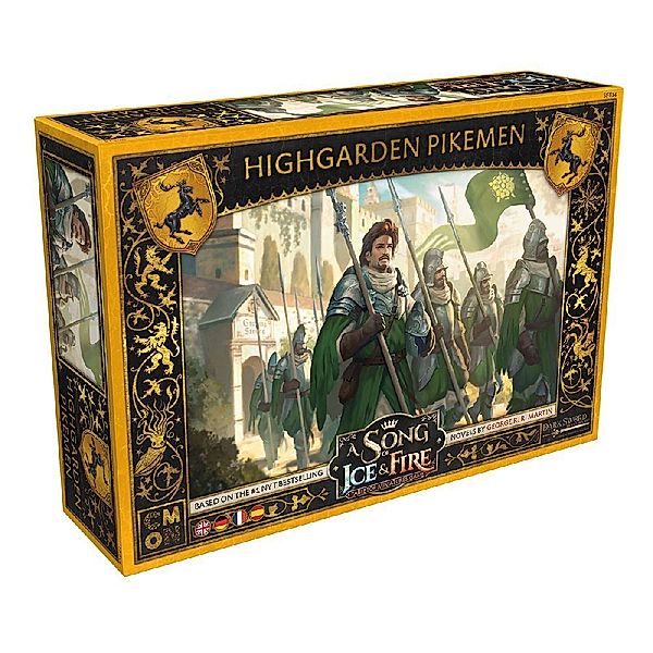 Asmodee, Cool Mini or Not Song of Ice & Fire - Highgarden Pikemen (Pikeniere von Rosengarten), Eric M. Lang, Michael Shinall