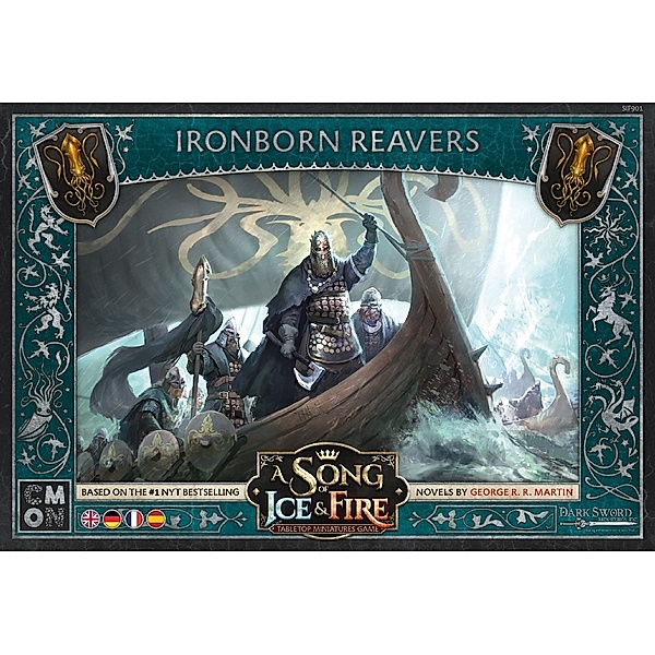 Asmodee, Cool Mini or Not Song of Ice & Fire - Ironborn Reavers, Eric M. Lang, Michael Shinall
