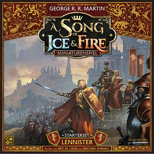 Asmodee, Cool Mini or Not Song of Ice & Fire - Lannister Starter Set (Spiel), Eric M. Lang, Michael Shinall