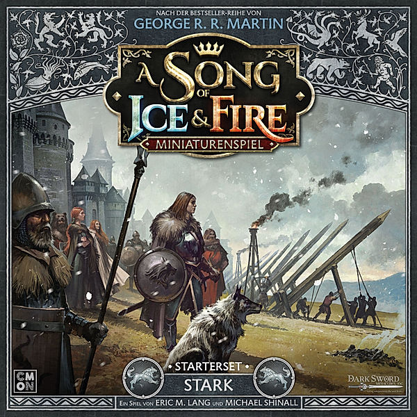 Asmodee, Cool Mini or Not Song of Ice & Fire - Stark Starter Set (Spiel), Eric M. Lang, Michael Shinall