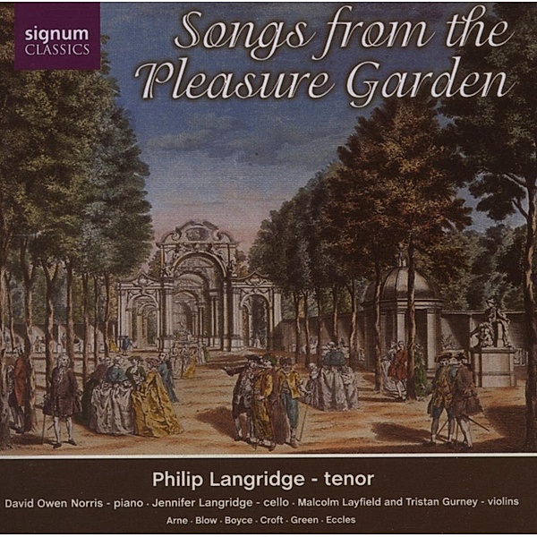 Songs From The Pleasure Garden, Langridge, Norris, Layfield, Gurn
