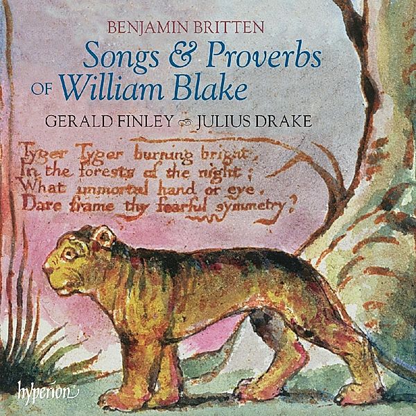 Songs & Proverbs Of William Blake, Gerald Finley, Julius Drake