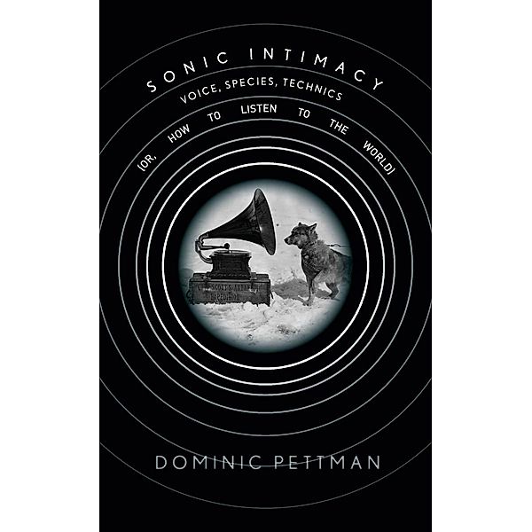 Sonic Intimacy, Dominic Pettman