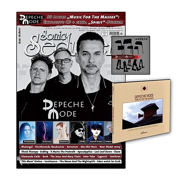 Sonic Seducer.04/2017 + Titelstory Depeche Mode, m. Audio-CD