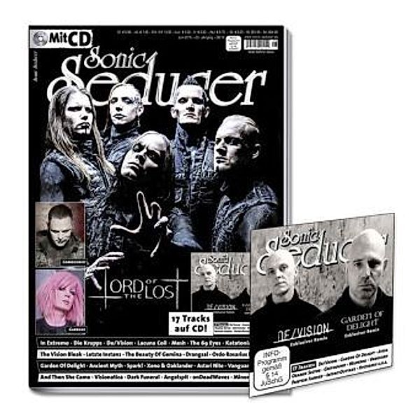 Sonic Seducer: 2016/6 Titelstory Lord Of The Lost, m. 2 Audio-CDs
