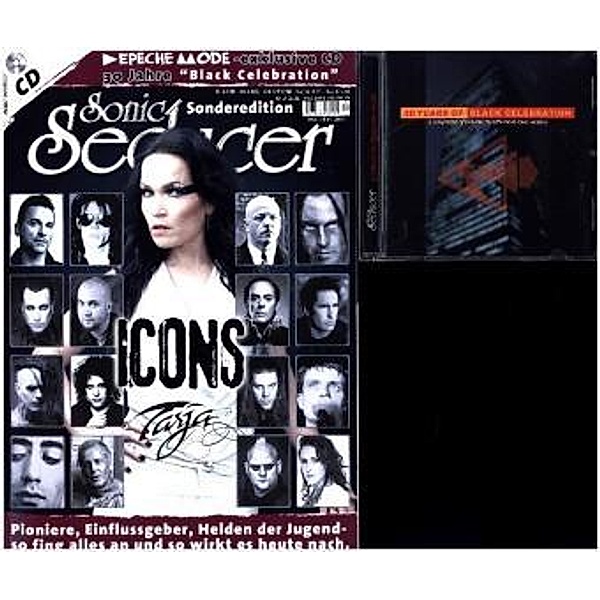 Sonic Seducer, Sonderedition: Icons - die Stars der Szene und ihre Einflussgeber + Depeche Mode Tribute CD, m. Audio-CD