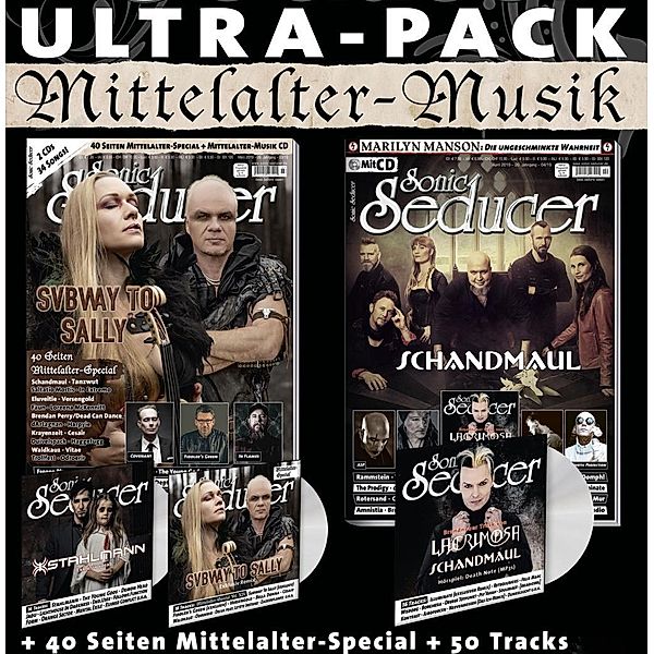 Sonic Seducer Ultra-Pack Mittelalter-Musik