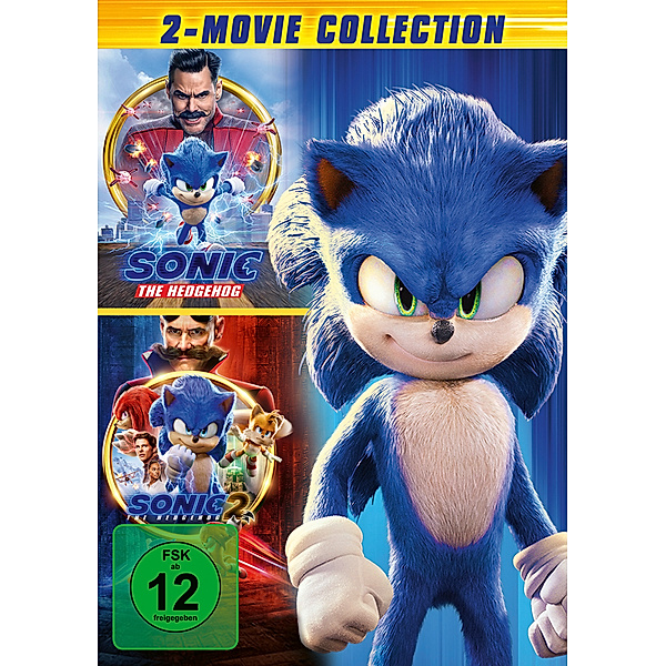 Sonic the Hedgehog - 2-Movie Collection, Jim Carrey Idris Elba