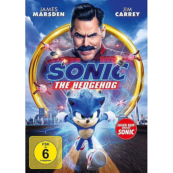 Sonic the Hedgehog, Jim Carrey James Marsden Ben Schwartz