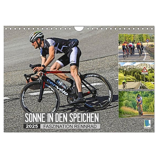 Sonne in den Speichen - Faszination Rennrad (Wandkalender 2025 DIN A4 quer), CALVENDO Monatskalender, Calvendo