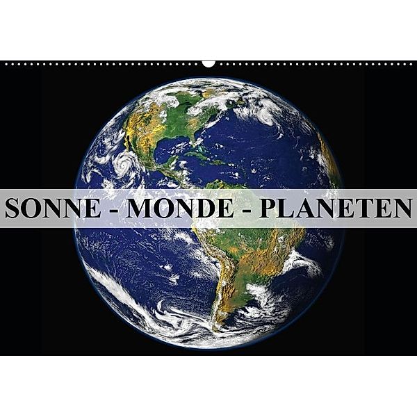 Sonne, Monde und Planeten (Wandkalender 2019 DIN A2 quer), Elisabeth Stanzer