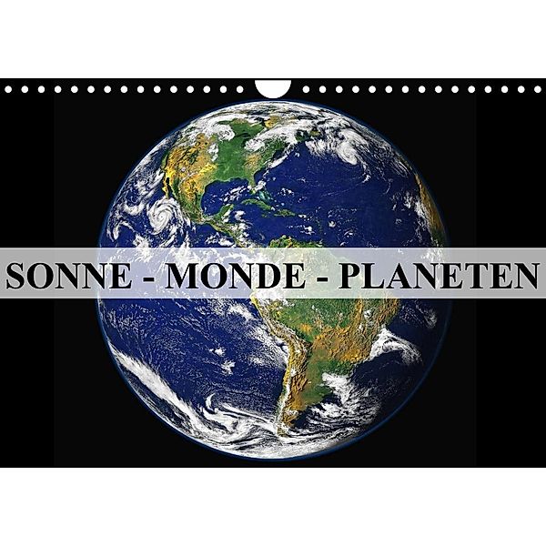 Sonne, Monde und Planeten (Wandkalender 2023 DIN A4 quer), Elisabeth Stanzer