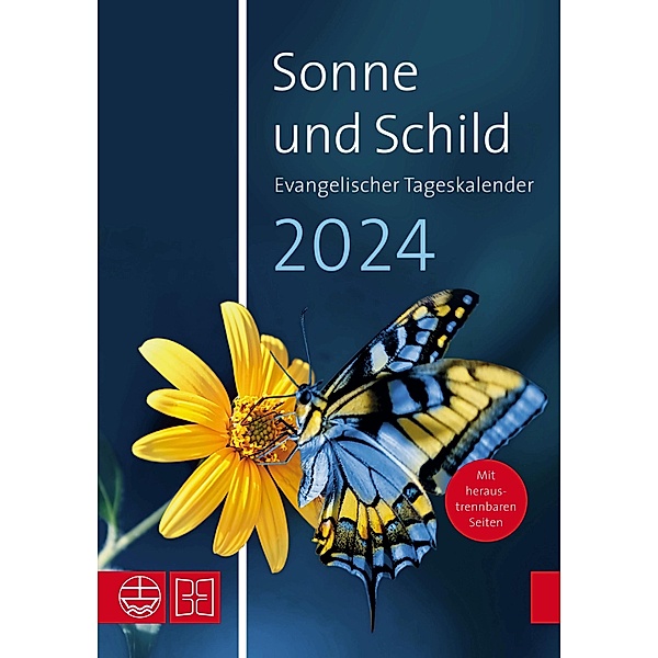 Sonne und Schild 2024. Evangelischer Tageskalender 2024