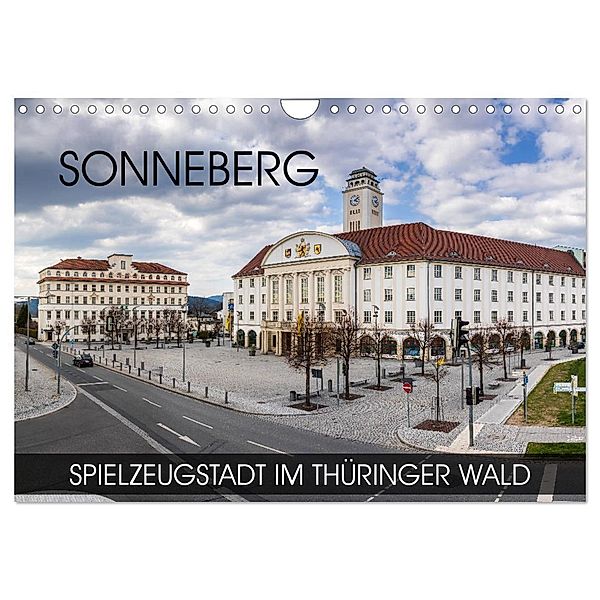 Sonneberg - Spielzeugstadt im Thüringer Wald (Wandkalender 2024 DIN A4 quer), CALVENDO Monatskalender, Val Thoermer