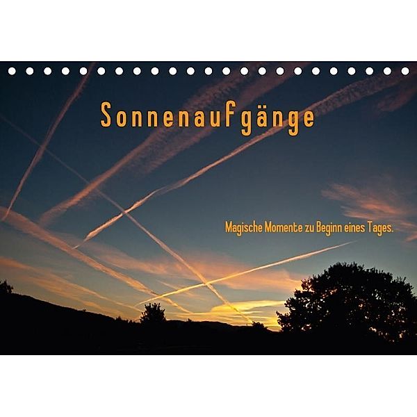 Sonnenaufgänge / Geburtstagskalender (Tischkalender 2017 DIN A5 quer), Norbert J. Sülzner