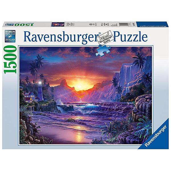 Sonnenaufgang im Paradies Puzzle 1500 Teile