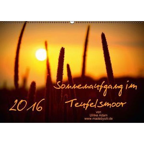 Sonnenaufgang im Teufelsmoor (Wandkalender 2016 DIN A2 quer), Ulrike Adam