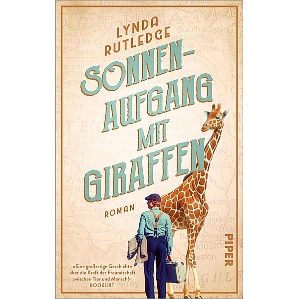 Sonnenaufgang mit Giraffen, Lynda Rutledge