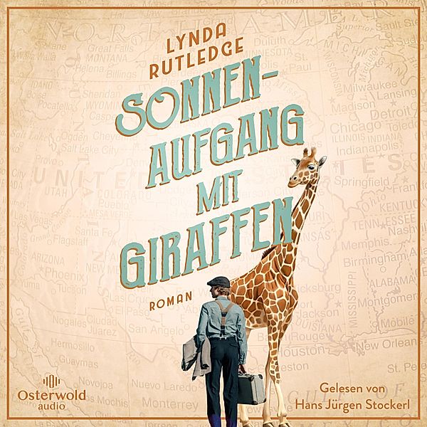 Sonnenaufgang mit Giraffen, Lynda Rutledge