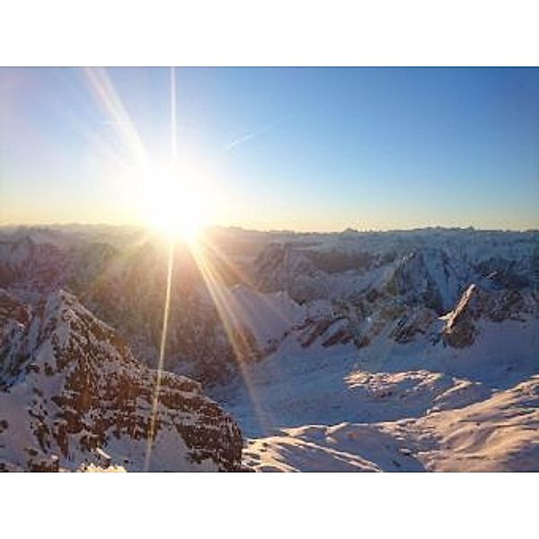 Sonnenaufgang Zugspitze - 500 Teile (Puzzle)