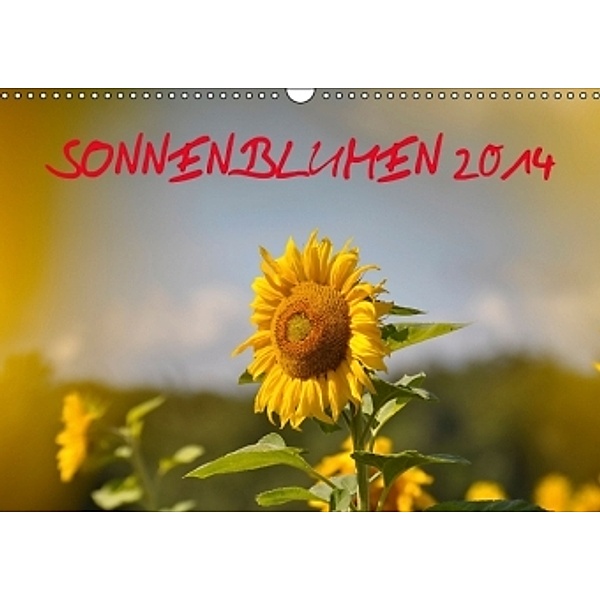 Sonnenblumen 2014 (Wandkalender 2014 DIN A3 quer), Bildagentur Geduldig