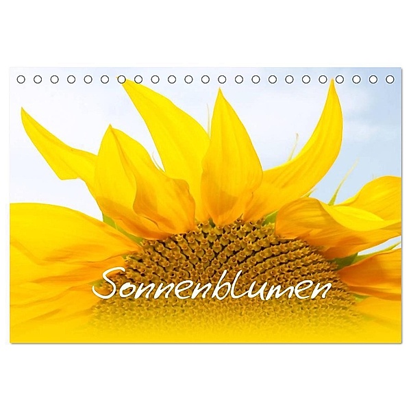 Sonnenblumen - die Blumen der Lebensfreude (Tischkalender 2024 DIN A5 quer), CALVENDO Monatskalender, Maria-Anna Ziehr