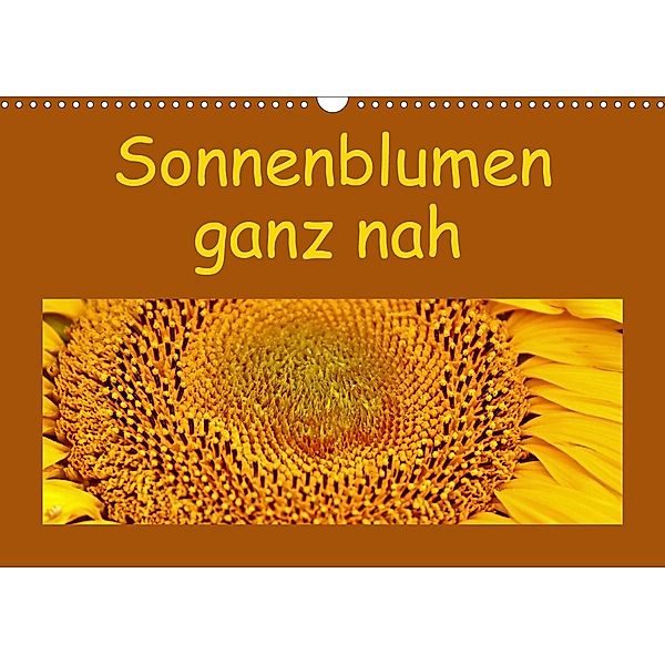 Sonnenblumen - ganz nah (Wandkalender 2021 DIN A3 quer), Hans-Georg Vorndran