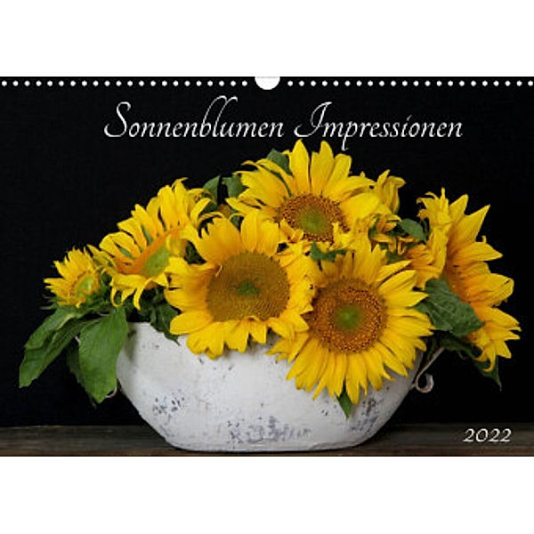 Sonnenblumen Impressionen (Wandkalender 2022 DIN A3 quer), SchnelleWelten