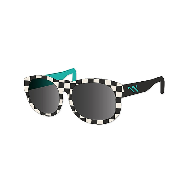 maximo Sonnenbrille STRIPES in carbon/grün